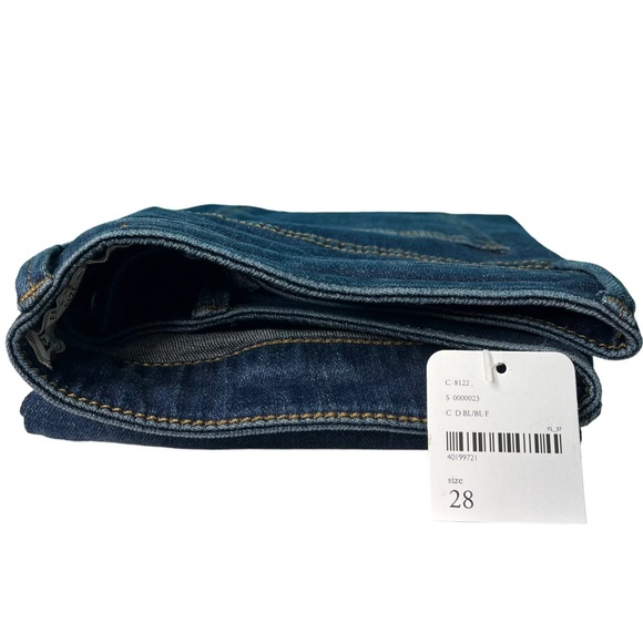 Free People Women's Jeans Size 28 Button Fly Bleu Denim Skinny New with Tag - Picture 7 of 8